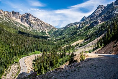 Other side of the pass. Same day, completely different weather.